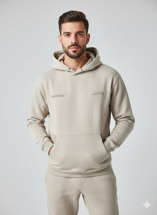 Export Quality "Down Shoulder" Heavyweight Fleece Tracksuit
